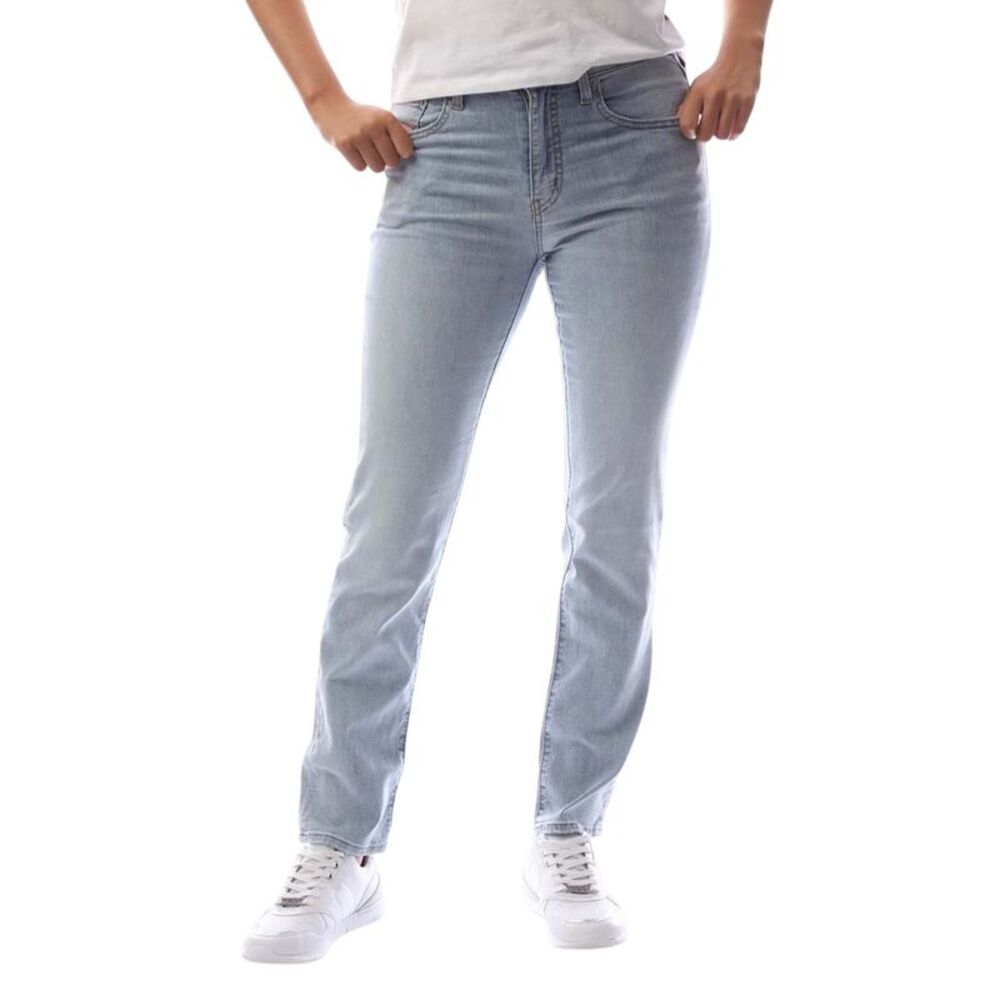 Levis Womens/Ladies Denim High Rise Straight Leg Jeans / Blue